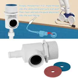 Pool Compact Easy To Instal Vacuum Cleaner Adapter Professional Hose Replacement Accessories