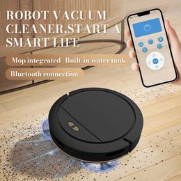 Robotic Vacuums 2024 NEW 3 IN 1 USB Reharge 3000PA Robot Vacuum Cleaner APP Control Smart Home Wet And Dry Cleaning Smart Home Cleaning Tools J240518