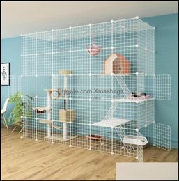 Other Pet Supplies Home Garden Cage Large Family Climbing Frame Mtilayer House Cat Products Special Villa Drop Delivery 20211942691631758