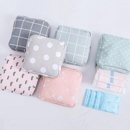 Storage Bags Women Girl Sanitary Pad Pouches Napkin Towel Bag Holder Coin Purse Cosmetics Earphone Case