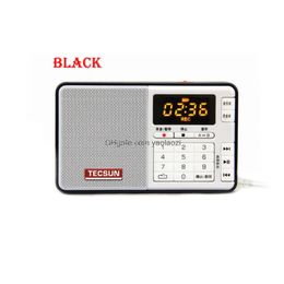 Mp3 Mp4 Players Tecsun Q3 Radio Pocket Size Mini Recorder With/Without 8Gb 16G Tf Card Player Fm Stereo 76108 Mhz Drop Delivery El Dhplq