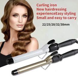 Adjustment LCD Hair Curler Ceramic Glaze Lengthening Temperature Curl Irons Professional Styling Tools 240515