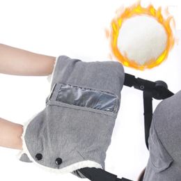 Stroller Parts Baby Warm Hand Muff One-Piece Gloves Waterproof Pram Accessory Mitten For Pushchair