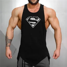 Men's Tank Tops Fashion Workout Muscle Brand Casual Slim Sleeveless Gym Men Vest For Male Fitness Clothing Bodybuilding