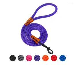 Dog Collars Braided Rope Pet Leash Traction Leashes Walking Training Lead For Medium Large Dogs