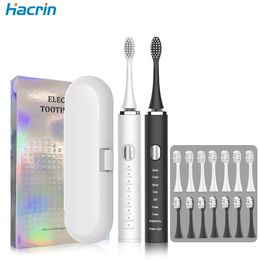 Electric Toothbrush Sonic Tooth Brush 8 Modes Deep Cleaning Teeth With Box to Travel for Men and Women Adult USB Charge YS01 240508