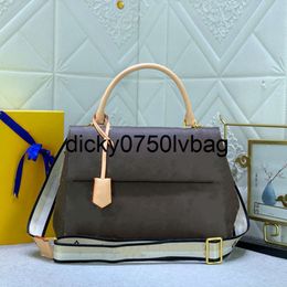 Lvity designer bag LouiseViution Lvse Designer Latest Top Handbag Quality Cluny Authentic Leather Bag Fashionable Womens High Flip Single Crossbody
