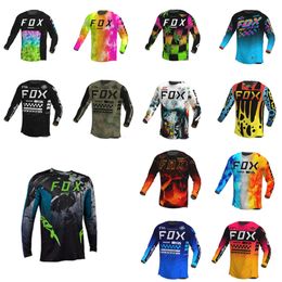 Men's T-shirts Mens Ranger Fox Mountain Bike Jersey Downhillmotocoss Motorcycle Off Road Dh Maillot Ciclismo Hombre Nsk2