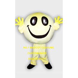 Factory Direct Wholesale Big Laugh Smile Face Mascot Costume Happy Theme Cartoon Character Mascotte Fancy Dress Kits 1854 Mascot Costumes