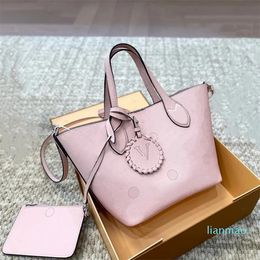 24SS Women's Luxury Designer Moonlight Handbag Leather Shopping Bag Women's Tote Shoulder Bag Crossbody Bag With Zipper Coin Purse 20CM