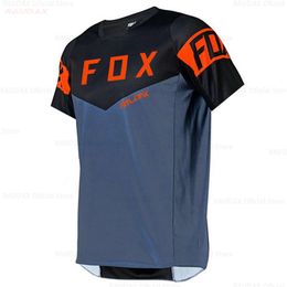 Men's T-shirts 2024 Motocross Jersey Mtb Downhill Jeresy Cycling Mountain Bike Dh Maillot Ciclismo Quick Dry P9od