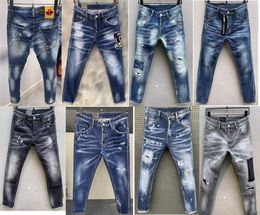 Mens Slim Fit Skinny Jeans | Casual Trousers | Zipper Pocket | Classic Grey Jeans3w7n
