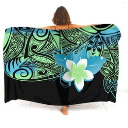 Large Custom Printed Ethnic Style Summer Dress Bikini Cage Wrap Scarf Women's Sun Protection Beach Brazilian Swimsuit Shower