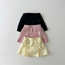 Skirts Skirts Korean childrens clothing girl spring new solid Colour pants shorts pleated skirt Tutu skirt WX5.21