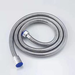 Bath Accessory Set 1/2 Shower Hose 1.5M 2M Stainless Steel Flexible Pipe Head Plumbing For Bathroom Accessories