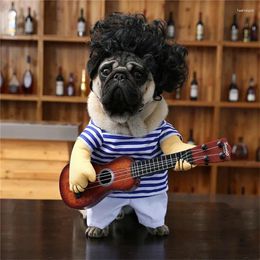 Dog Apparel Small Dogs Clothes Change Guitar Clothing Costume Cosplay For Pets Cartoon Cats Chihuahua Cute Fashion Vetement Chien