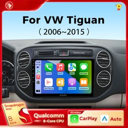Car Dvd Radio for Volkswagen VW Tiguan 2006 2010 2016 Golf Plus Wireless Carplay Android Auto Car Stereo Multimedia Player