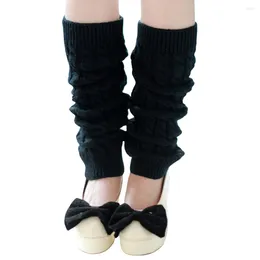 Women Socks Adult Fashionable Knitted Long Winter Warm Soft Stacking For Party Sports Casual