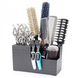 Barber Tools Storage Box Scissors Comb Clips Rack Hairdressing Cosmetic Tools Hairdressing Storage Box Barbershop Accessories 240522