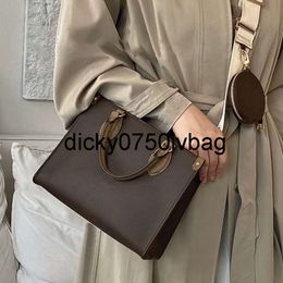 Lvity designer bag LouiseViution Handbag Large Viton Designer Genuine Vintage Lvse Emed Capacity New Bag Wallet Crossbody Womens Leather Two in One Limited Edition