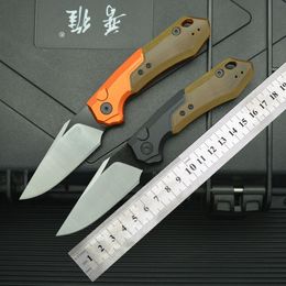 New T6 Aluminium Alloy With G10 Handle 7851 Folding Knife Outdoor Portable EDC Camping Pocket Knife High Hardness Cutting Hiking Tool 542