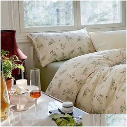 Bedding Sets Settle Felas de Luxúria Conjunto de Duvet ER 140x200 Casas de cama Caso lençol de casal de lençóis