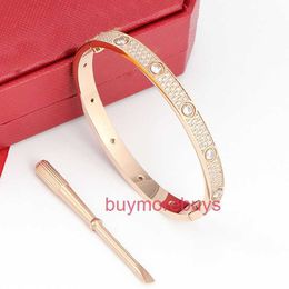 Carrtre Designer Screw Bracelet Fashion Luxury Jewelrys Original Trendy 18K Gold Diamond for Women Men Nail Bracelets Silver Jewellery Bracelet DBYB