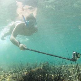 Selfie Monopods Self portrait stick waterproof and anti slip single legged tripod underwater telescope used to extend selfie stick and handh