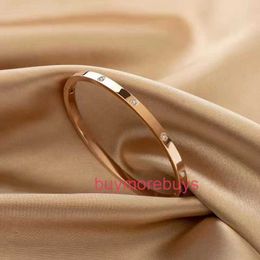 Carrtre Designer Screw Bracelet Fashion Luxury Jewelrys Original Trendy 18K Gold Diamond for Women Men Nail Bracelets Silver Jewelry Bracelet PZ8L