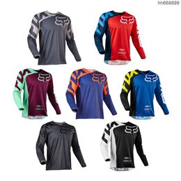 Men's T-shirts Outdoor T-shirts Mountain Bike Long Sleeved Riding Suit Motorcycle Riding Speed Lowering Suit Breathable Quick Drying Winter Coat Ocdp
