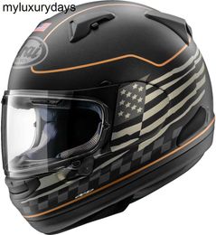 Trend brand Signet-X US Flag Unisex-Adult Street Motorcycle Helmet lightweight full face motorcycle street helmet with dot approved