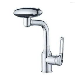 Bathroom Sink Faucets Adjustable Multifunction Basin Cold Washbasin Rotatable Outlet Hose Durable