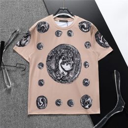 designer t shirt man shirt mens tshirt sweatshirt Casual Luxury Cotton Geometric patterns Luxury Short Crew Neck Breathable sweatshirt designer shirt M-3XL #240