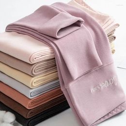 Women's Pants Derong Self-heating Warm Autumn Tight Sweaters Underwear Non-marking Plush And Winter Underpants