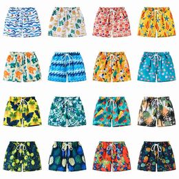 Shorts One-Pieces 2023 Summer Baby Swimming Pants 2-8 Year Childrens Beach Shorts Cartoon Pattern Swimming Suit Shorts Baby Swimming Suit Swimming Suit WX5.22