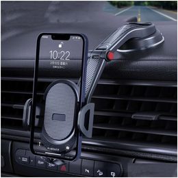 Other Interior Accessories Sucker Car Phone Holder 360 Degree Windshield Dashboard Mobile Cell Support Bracket For 4.0-6 Inch Smartp Dh41Q