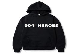 004 HEROES Custom Hoodies Harajuku DIY Text Po Pullover Sweatshirt With Pocket Streetwear Hip Hop Tops Moletom6599003