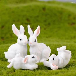 Garden Decorations 12 Pcs Lucky Miniature Resin Decoration Ornament Toys Decorate Tiny Statues Parent-child