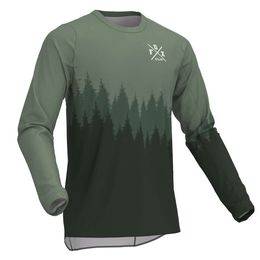Men's T-shirts Mens Downhill Jerseys Fox Cup Mountain Bike Mtb Shirts Offroad T-shirt Dh Motorcycle Jersey Motocross Sportwear Clothing Ihw6