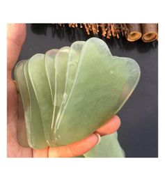 Massage 300pcs Natural Jade Gua Sha Skin Facial Care Treatment Massage Jade Scraping Tool Spa Salon Supplier Beau sqcgqN bdenet1464512