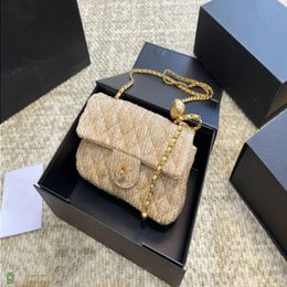 10A Fashion 2024 Bags Bag Summer Woven Straw Designer Bags Crossbody Fashion Purse Colour Matching Mini Small Baguette Shoulder Bag Wome Vqso