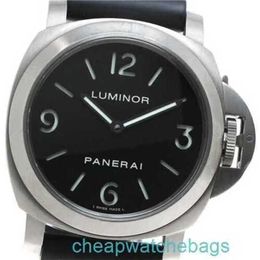 Panerei Luminors Luxury Wristwatches Automatic Movement Watches Swiss Made PANERAISS Luminors base PAM00176 black dial manually wound mens wristwatch_ JI0Z