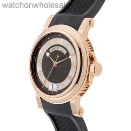 Luxury brand automatic watches designer women men breguat genuine leather band New Navigation Series 18k Rose Gold Watch Mens Watch 5817BR/Z2/5V8 Watch