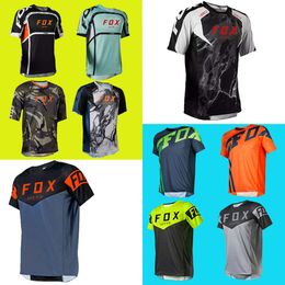 Men's T-shirts Mens Downhill Jerseys Http Fox Mountain Bike Mtb Shirts Offroad Dh Motorcycle Jersey Motocross Sportwear Racing 2etv