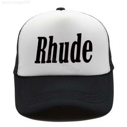 Ball Caps 2023 Embroidered Rhude Baseball Cap Men Women Rhude hat Outdoor Trucker Hat