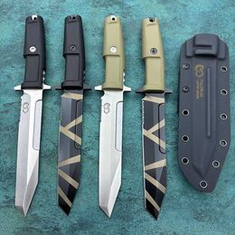 New Italy ER Fixed Blade tactical knife A8 Steel Blade FORPRENE Handle Camping Outdoor Tool Self-defense Knives