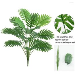 Decorative Flowers Indoor Outdoor Artificial Greenery Realistic Fern Plants For Home Office Decor 18 Head Faux Centrepiece