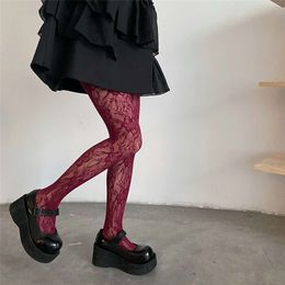 3PCS Sweet Cute Girls Summer Tights Punk Style Thigh High Stockings Hosiery Sexy Mesh Fishnet Pantyhose Colorful Hollow Out Stocking