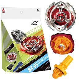 4D Beyblades Box Set Bey X BX-05 Wizard Arrow Spinning Top with Launcher Grip Box Set Kids Toys for Children Q240522