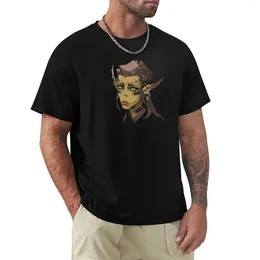Men's Polos Lae'zel - Leazel Bg3 Game T-Shirt Boys Animal Print Edition Whites Funny T Shirts For Men